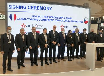 Signing of a memorandum of cooperation with EDF