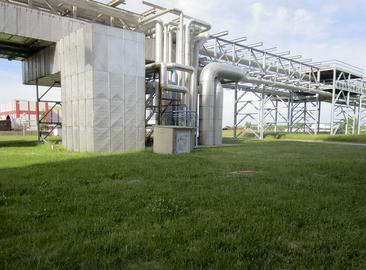 Replacement of demi water pipelines on the pipeline bridges at the Temelín NPP