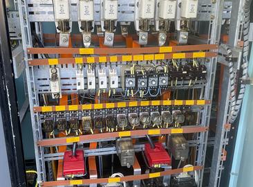 Reconstruction of the low voltage distribution boards at the heat exchanger station