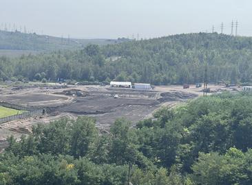 Ceremonial opening of the construction of the waste-to-energy plant at the Komořany heating plant