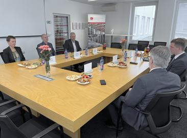 Visit of the Minister of Industry and Trade to I&C Energo a.s.
