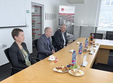 Visit of the Minister of Industry and Trade to I&C Energo a.s.