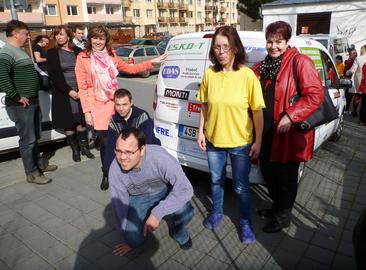 Support for the charitable trust Denní centrum Barevný svět (Colourful World Day Centre) in Třebíč