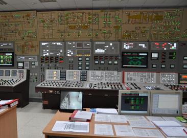 Movement of discharge valve controls in the Dukovany NPP