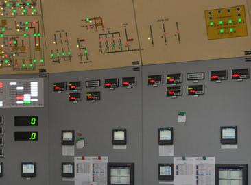 Movement of discharge valve controls in the Dukovany NPP