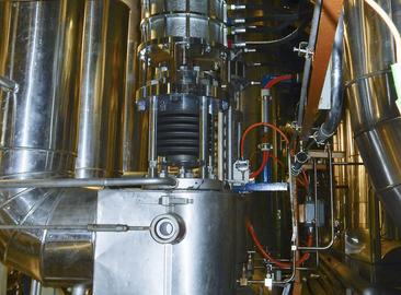 Steam generator safety valves with optimized flow space shape at the Dukovany NPP