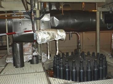 Modifications of the ventilation routes of the space under the heads of the steam generator secondary collectors at the Temelín NPP