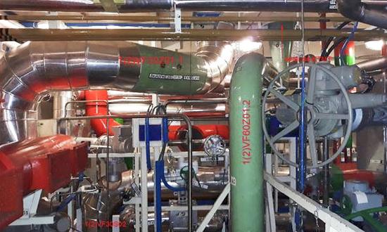 Replacement of quick-acting valves outside and inside the containment unit at the Temelín NPP