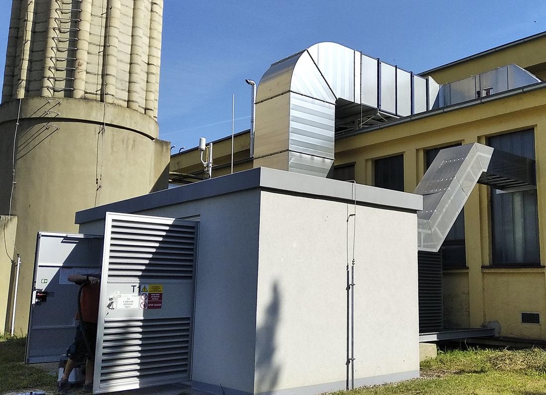 Implementation of winter measures to ensure an alternative source of heating for the premises of ÚJV Řež, a.s. (Nuclear Research Institute)