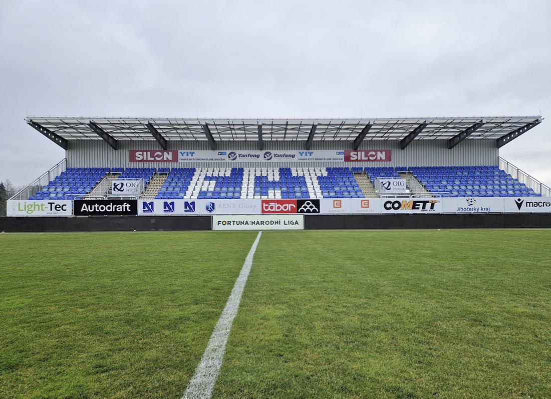 Implementation of the camera system at the FC Silon Táborsko stadium