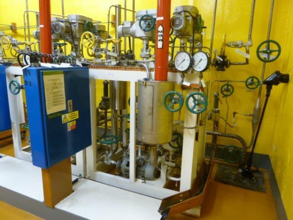 Partial modification to the KHP system (fuel cladding tightness control system) at the Dukovany NPP