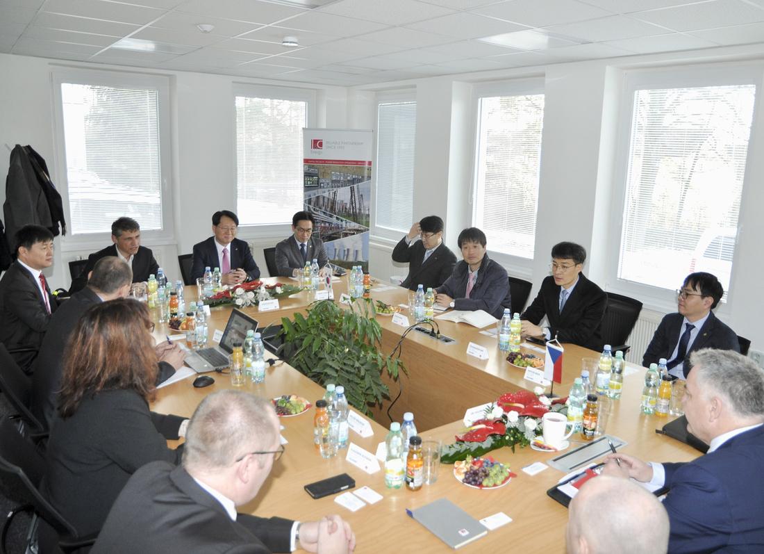 I&C Energo a.s. and KHNP corporate meeting